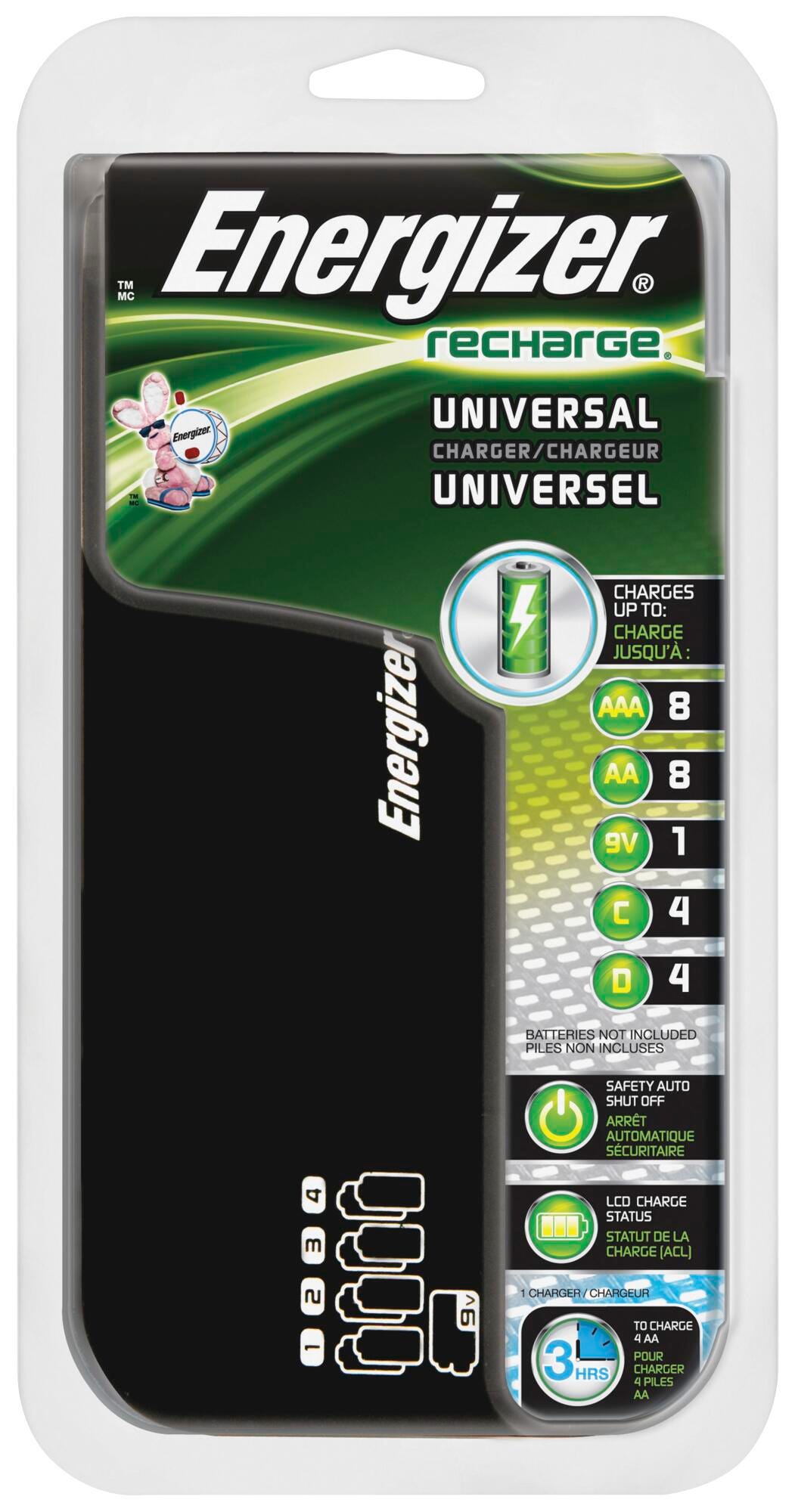 Image for Energizer Recharge Universal Battery Charger from School Specialty